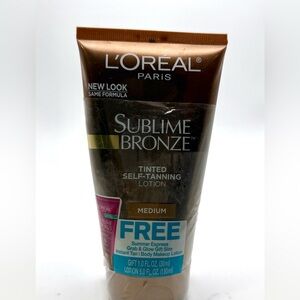 L'Oreal Paris Sublime Bronze Tinted Self-Tanning With Summer Express Gift Set